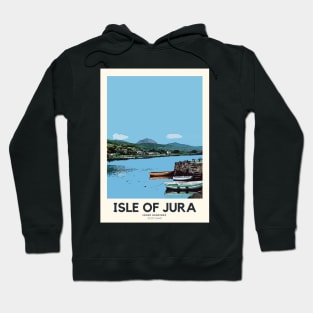 Jura Travel Poster Hoodie